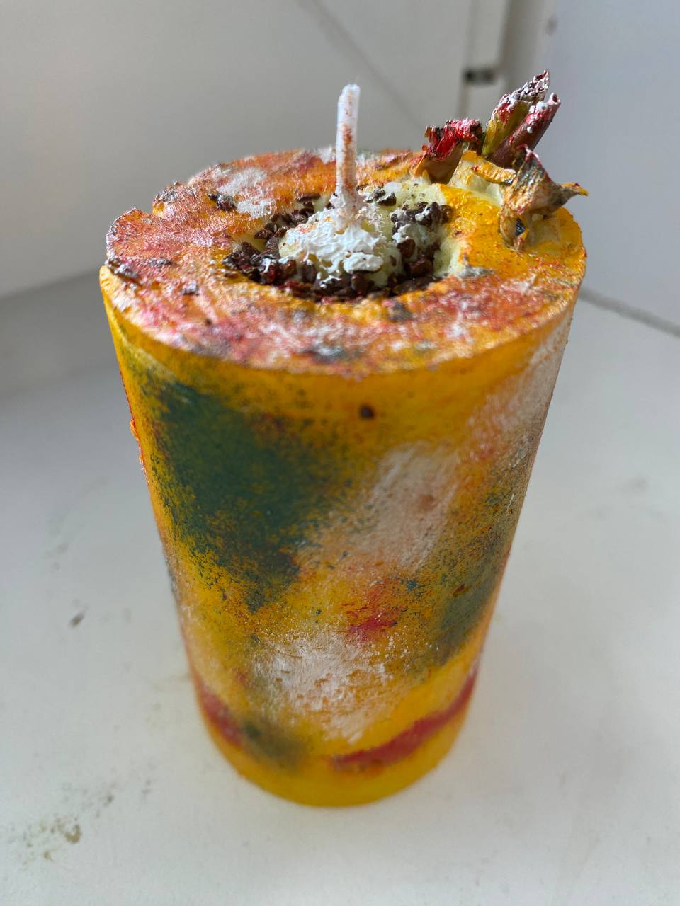 Wintry Mountain Landscape